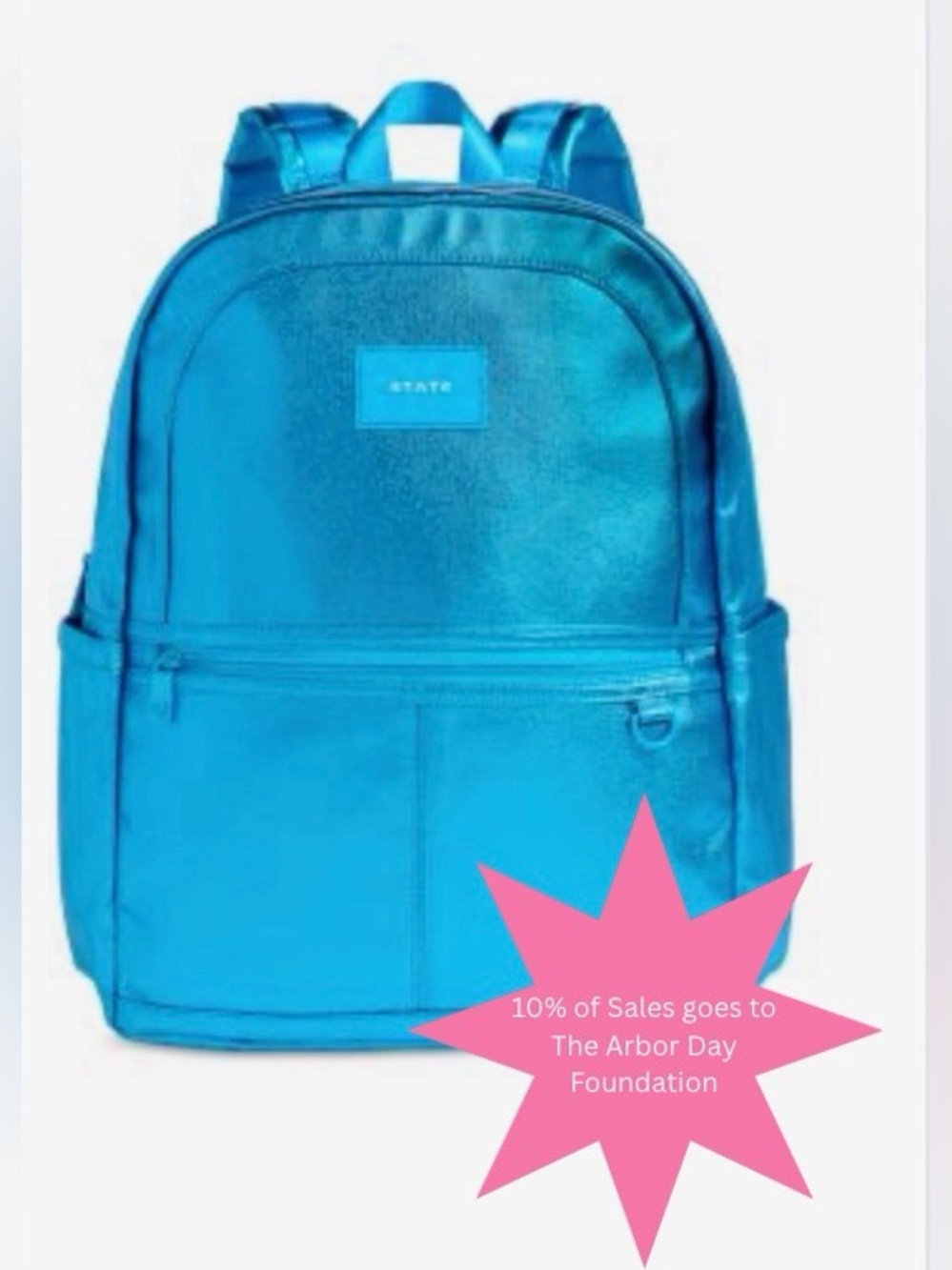 Last One! STATE KANE KIDS LARGE Metallic Blue 9+
DOUBLE POCKET LARGEST